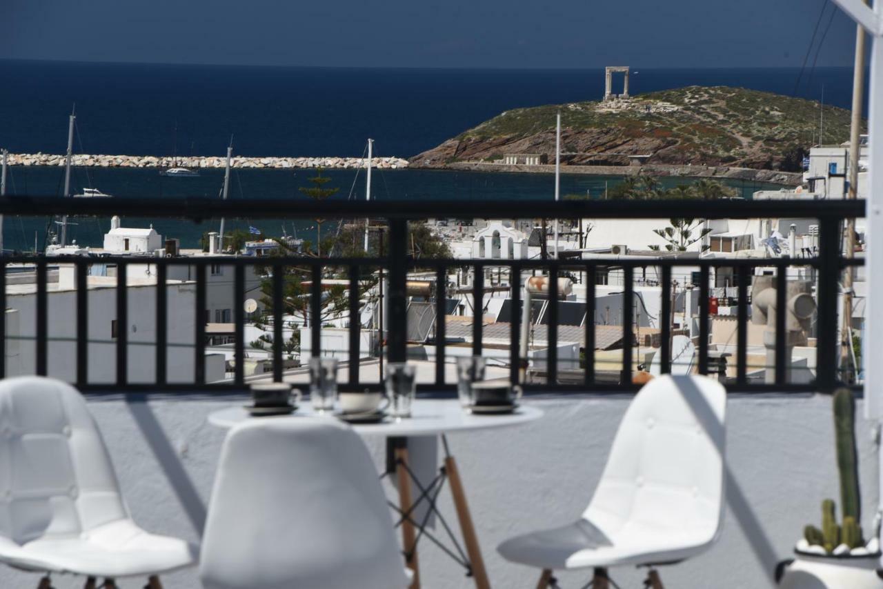 View From Above Apartment Naxos City Bagian luar foto