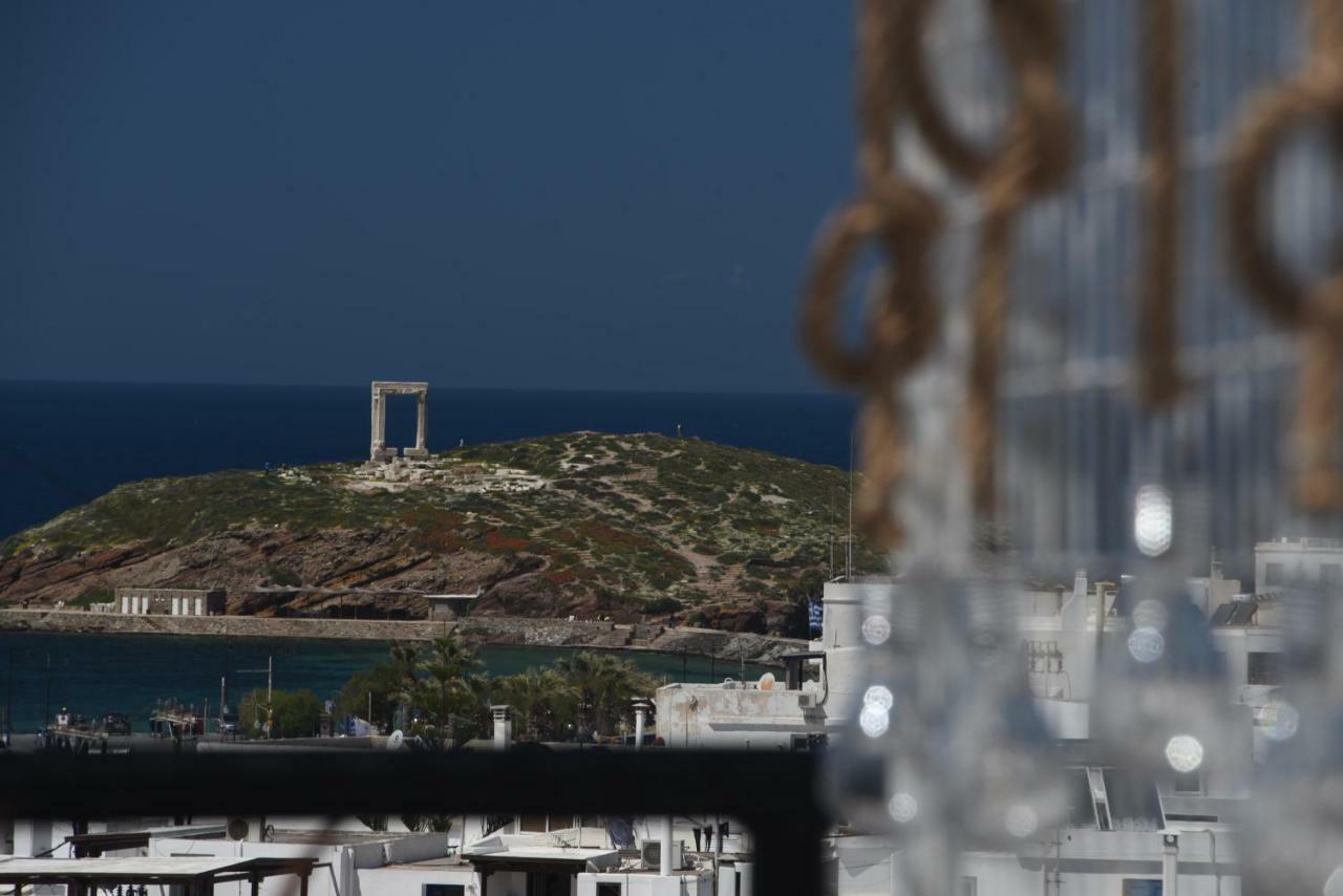View From Above Apartment Naxos City Bagian luar foto